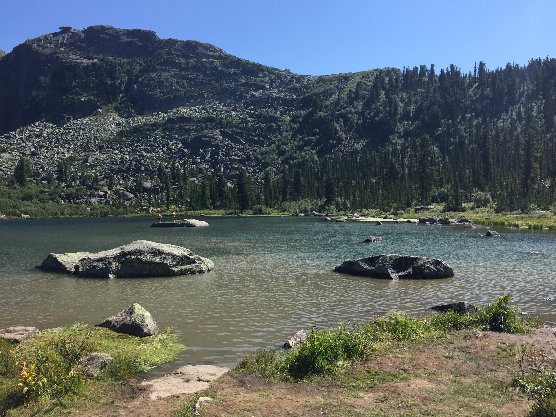 озеро Радужное, Ергаки